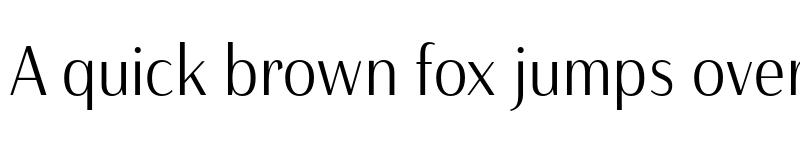 Preview of Haboro Contrast Cond Light font