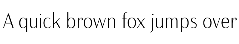 Preview of Haboro Contrast Cond Thin font