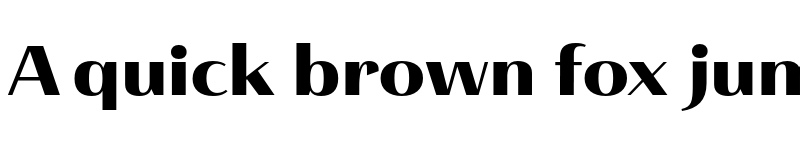 Preview of Haboro Contrast Ext Black font