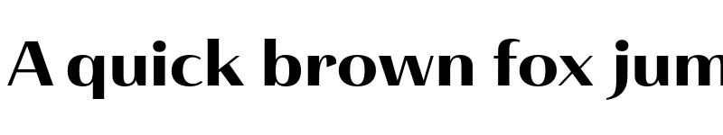 Preview of Haboro Contrast Ext ExBold font