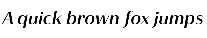 Preview of Haboro Contrast Ext Medium It font