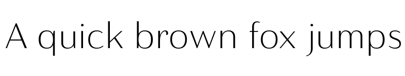 Preview of Haboro Contrast Ext Thin font