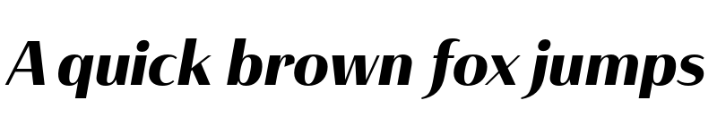 Preview of Haboro Contrast Norm Black It font