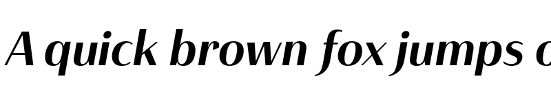 Preview of Haboro Contrast Norm Bold It font