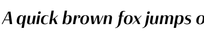 Preview of Haboro Contrast Norm Demi It font