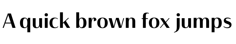 Preview of Haboro Contrast Norm Demi font