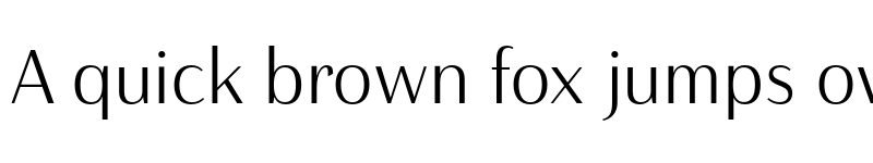 Preview of Haboro Contrast Norm Light font