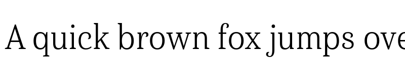 Preview of Haboro Serif Cond Book font