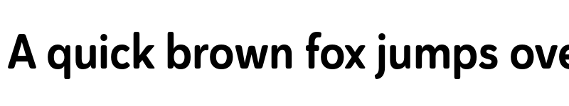 Preview of Haboro Soft Cond Bold font