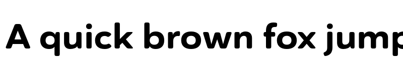 Preview of Haboro Soft Ext ExBold font