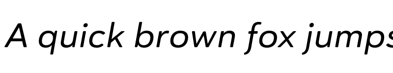 Preview of Haboro Soft Ext Medium Italic font