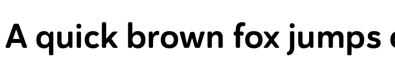 Preview of Haboro Soft Norm Bold font