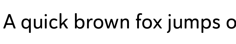 Preview of Haboro Soft Norm Medium font