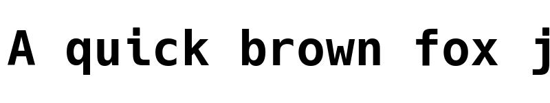 Preview of Hack Bold font