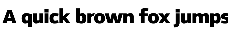 Preview of Hackman Trial Black font