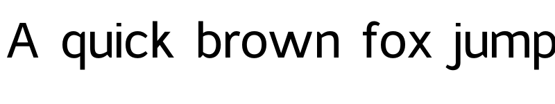 Preview of Hacuia Regular font