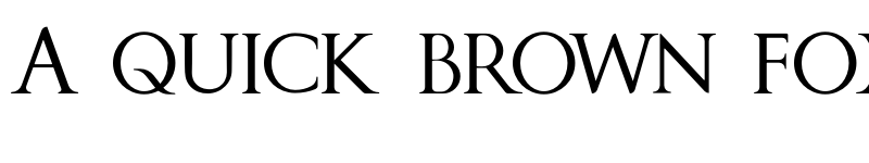 Preview of Hadrian Regular font