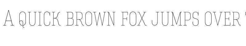 Preview of Hagin Caps Thin Regular font