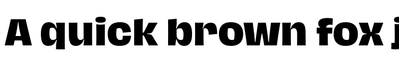 Preview of Hagrid Text Trial Extrabold font