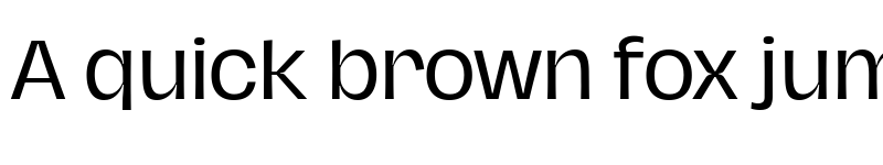 Preview of Hagrid Trial Regular font