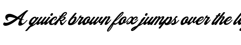 Preview of HALCION PERSONAL USE Italic font