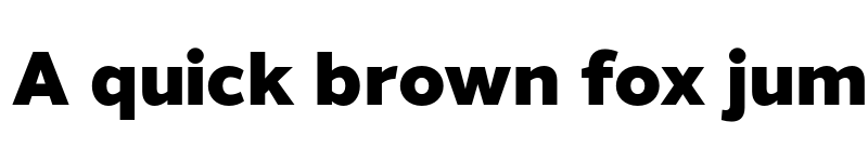 Preview of Halcom Black font