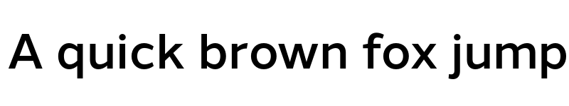 Preview of Halcom Medium font