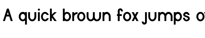 Preview of Halfmoon Bold font