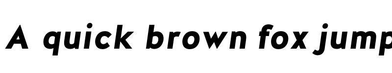 Preview of Halis GR Black Italic font