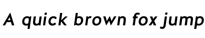 Preview of Halis GR Medium Italic font