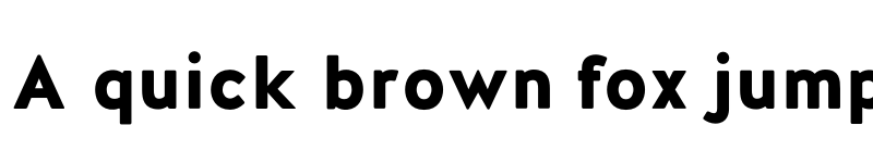 Preview of Halis R Black font