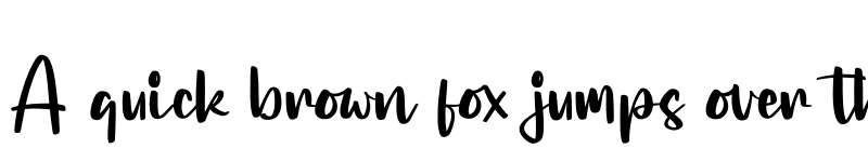 Preview of Halistera Regular font