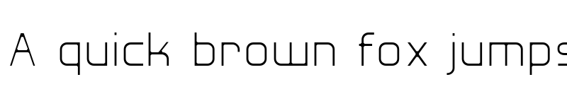 Preview of Hall Fetica Decompose Regular font