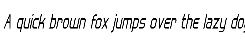 Preview of Hall Fetica Narrow Italic Regular font