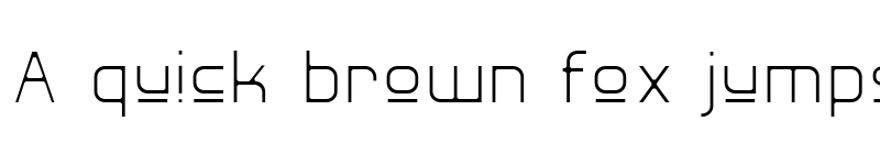 Preview of Hall Fetica Upper Decompose Regular font