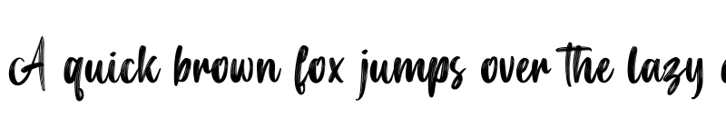 Preview of Hallart Regular font