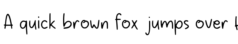 Preview of Halleys Regular font