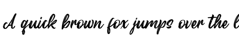 Preview of Hallies Regular font