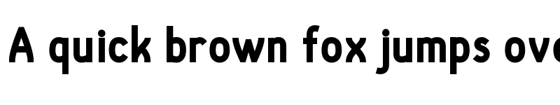 Preview of Hallo sans Black font