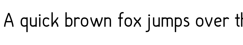 Preview of Hallo Sans Regular font