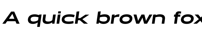 Preview of Halogen Black Oblique font