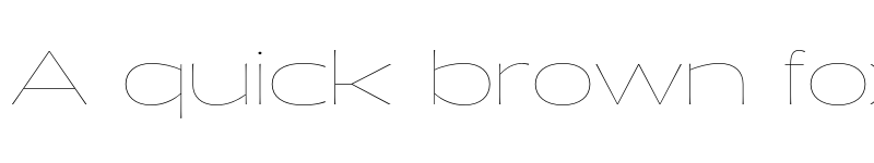 Preview of Halogen Flare Hairline font