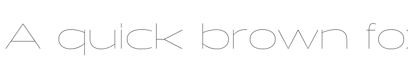 Preview of Halogen Hairline font