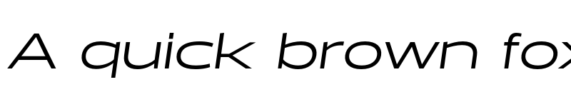 Preview of Halogen Regular Oblique font