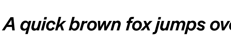 Preview of Halyard Display Medium Italic font