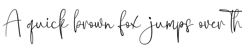 Preview of Hamington Regular font