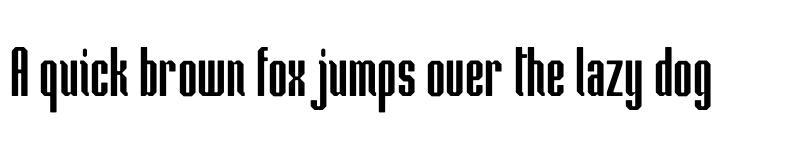 Preview of Hammerhead FREE font