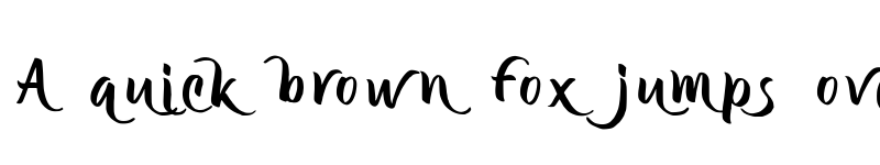 Preview of Hammond Free Regular font