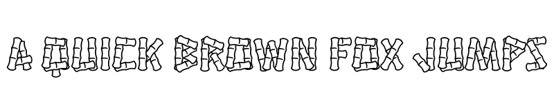 Preview of Hanalei Regular font