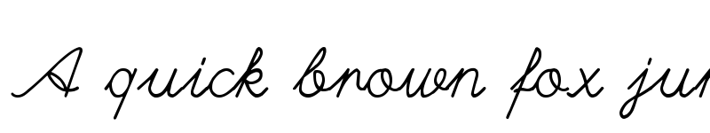 Preview of Hand writing Mutlu Regular font